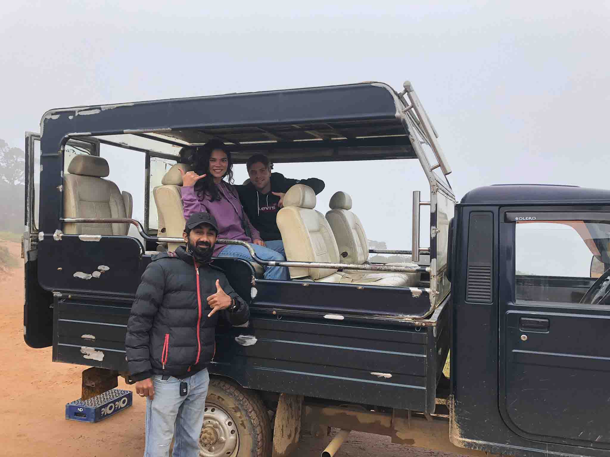 Yala safari jeep